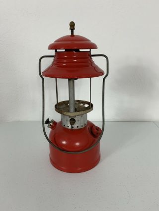 Vintage Coleman 200A Dated 3/55 Red No Globe 5