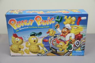 Vintage Peanut Panic Game 1994 Parker Brothers 40182 Motorized Escape