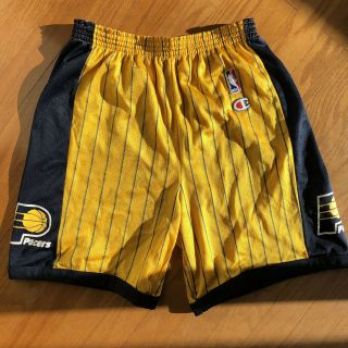 Indiana Pacers Rare Vintage Champion NBA Shorts yth XL / Men’s M 2