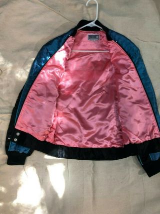 VINTAGE 80 ' S MIAMI VICE TV SHOW OFFICIAL SATIN PROMO JACKET SIZE small 3