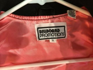 VINTAGE 80 ' S MIAMI VICE TV SHOW OFFICIAL SATIN PROMO JACKET SIZE small 4
