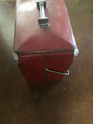 Vintage 1950s Drink Coca Cola Cooler,  Progress Refrigerator Co.  Louisville,  KY. 4