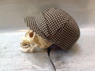 Vintage Tweed Crash Helmet As A Collectible Only Unusual Penny Farthing