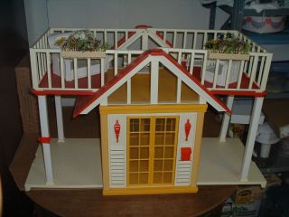 Vintage Barbie Dream Cottage With Dream Kitchen,  Garden Tub,  Workout Center Gym