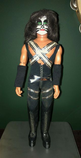 Vintage Kiss Peter Criss Mego Muscle Doll 1978