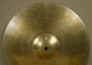 RARE Vintage A Zildjian & CIE Vintage 18” Cymbal Constantinople 1795g. 2