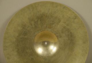 RARE Vintage A Zildjian & CIE Vintage 18” Cymbal Constantinople 1795g. 5