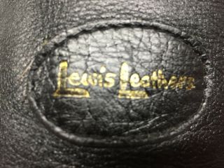 Mens Vintage / Retro Lewis Leathers Bib N Brace Salopettes /trousers Size34 Eu44