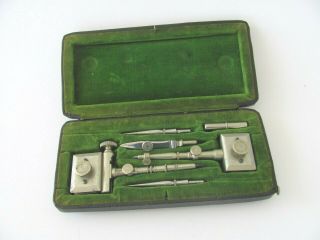 Vintage Schoenner Germany Beam Compass Drafting Kit