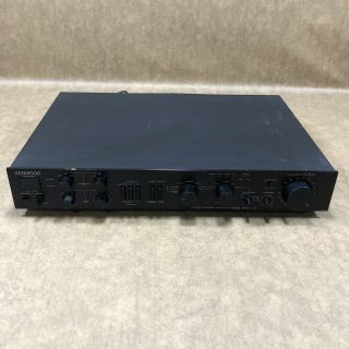 Vintage Kenwood Model Basic C2 Stereo Control Amplifier Black Sn 49k50976