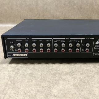 Vintage Kenwood Model Basic C2 Stereo Control Amplifier Black SN 49K50976 5