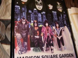 Rare Kiss Vintage 1979 Dynasty Madison Square Garden Poster