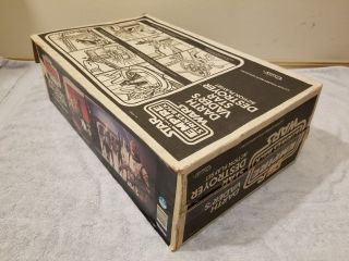 Star Wars DARTH VADER ' S STAR DESTROYER Complete Box 1980 Vintage 10