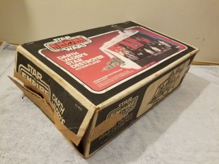Star Wars DARTH VADER ' S STAR DESTROYER Complete Box 1980 Vintage 9
