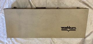 Vintage Washburn B - 5 Bass Hardshell Case