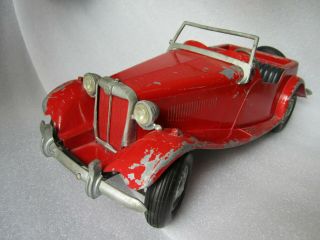 Vintage 1954 Doepke Mt (mg Td) Model Toys Rossmoyne Ohio Metal Diecast Car 15”