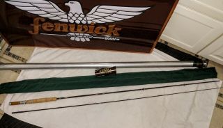 Vintage Fenwick Hmg Gff856 Fly Rod Unfished & Sock/tube Card 8 1/2 6 Wt