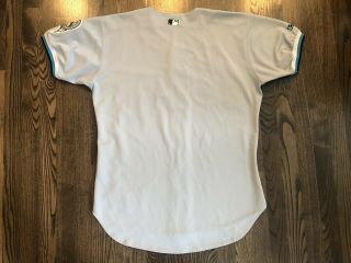 Vintage Russell Pro Cut Team Issued FLORIDA MARLINS Jersey Size 44 Large L 3