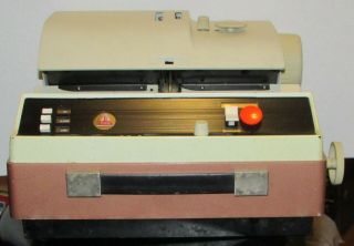 Vintage Sears Model 1850 Slide Projector With Case Plus Slides And Cases