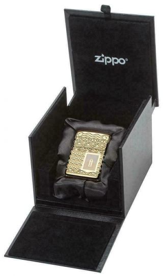 Gold Art Deco Design Collectible Zippo Only 750 Rare and Limited Exclusive 2