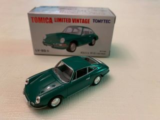 Tomica Limited Vintage Lv - 93b Porsche 912 1965 (green) 1/64