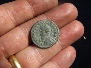 Rare Carausius Billon Antoninianus Roman Coin
