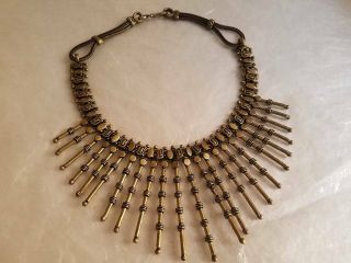 Vintage Egyptian Necklace Dating Back To The Time Of The Pharaohs