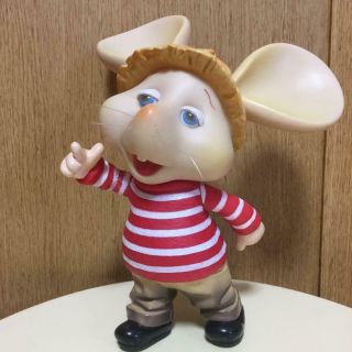 Soft Topo Gigio Doll Soft Vinyl Vintage Figure Red Ver.