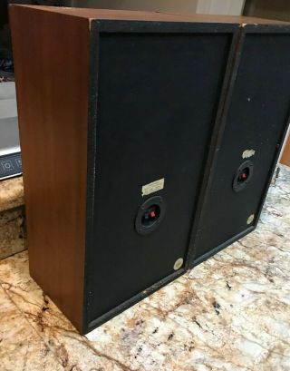 (2) Vintage Realistic Nova - 4 Speaker Walnut Cabinet Japan Pics Upload Soon 5