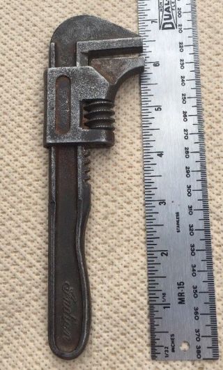 Vintage Antique Indian Motorcycle Monkey Wrench 7” Chief Scout Prince Tool