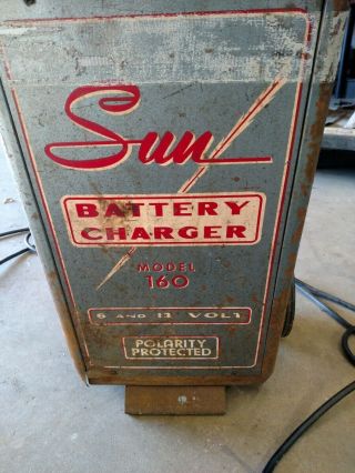 Sun Battery Charger Bc - 160 Vintage Equipment Time Control