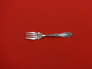 American Beauty Rose By Holmes & Edwards Plate Silverplate Salad Fork 6 "