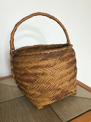 Large Vintage Antique Native American Indian Choctaw Basket 3
