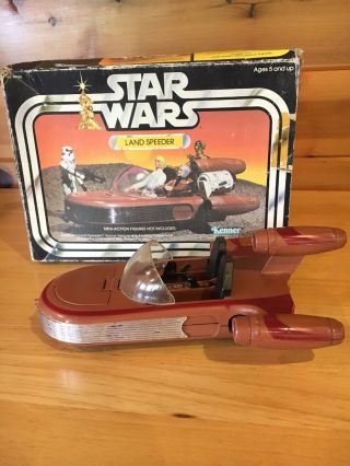 Vintage Kenner Star Wars 1977 Landspeeder Box Land Speeder