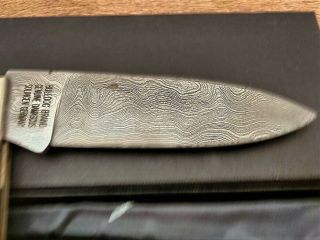 RARE BULLDOG BRAND GIANT DISPLAY KNIFE WITH KILLER FOSSIL SCALES 6