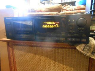 Ex Vintage Auto Reverse 6 Multi Cassette Player Recorder Pioneer Ct - M55r