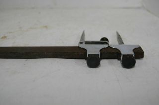 vintage STARRETT Improved Trammel Points Machinist TOOL & DIE MAKER TOOLS 6