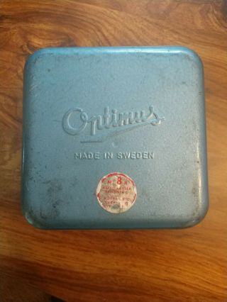Vintage Rare Optimus 8r Backpack Gasoline Camping Stove,  Made In Sweden