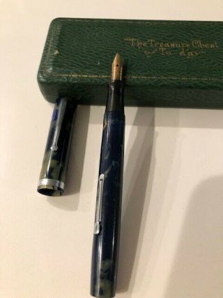 Vintage WATERMAN Ideal Pen & Pencil Set in Treasure Chest Box 3