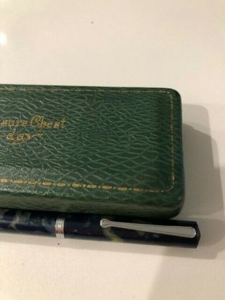 Vintage WATERMAN Ideal Pen & Pencil Set in Treasure Chest Box 5