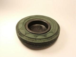 Rare Vintage Collectible Rubber Ashtray.  Volzhsky Tire Factory.  Ussr