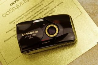 NIB Rare Olympus Stylus Epic Limited Panorama U2 Burgundy [mju:2] PS Camera 7