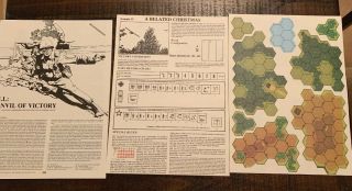 Vintage G.  I.  Anvil of Victory Avalon Hill Board Game - Unpunched 4