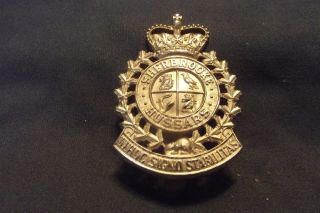 Post Ww Ii Cap Badge To The Sherbrooke Hussars