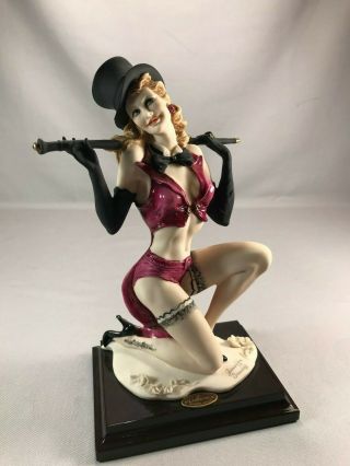 Rare Giuseppe Armani Florence Cabaret Showgirl Dancer Liza Figurine 1296c