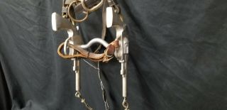 Vintage Ricardo Six Shooter Horse Bridal Bit and Reigns 7