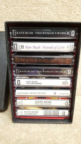 Vintage Kate Bush This Woman ' s Work Anthology 1978 - 1990 Eight Cassette Box Set 6