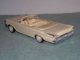 AMT 1959 Mercury Park Lane Convertible built kit unpainted 4