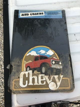 Vintage Chevy Truck Plasticolor Mudflaps Splashguards 4x4