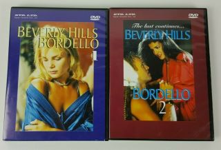 Beverly Hills Bordello 1 & 2 Dvd Very Rare Htf Oop 1998 Nicole Gian Mrg Rate R